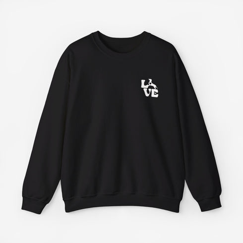 Dachshund Sweatshirt for Women - Dachshund Love Sweatshirt